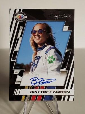 #ad Brittney Zamora 2023 Panini Prime Racing 75th Anniversary Signatures Auto Nascar C $35.74