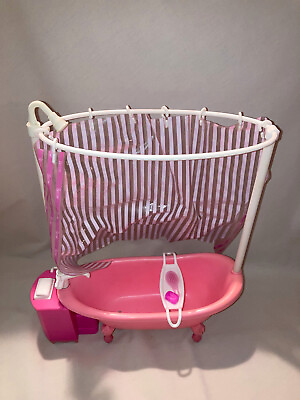 #ad Barbie Beauty Bath and Shower Claw foot tub Mattel 1992 $9.00
