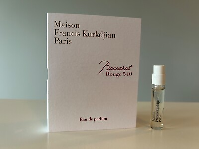 #ad Maison Francis Kurkdjian BACCARAT ROUGE 540 EDP Vial Spray 2ml 0.06 Sample New $16.95
