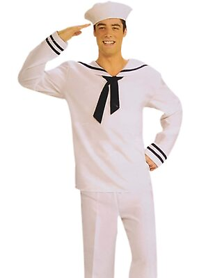 #ad deaizaka Sailor Cosplay Costume Men#x27;s White Suitable for Height: 165 ... $54.77