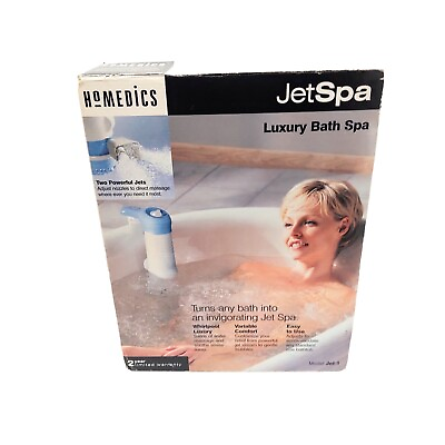 New Open Box HoMedics JET 1 Jet Spa Whirlpool Spa for Home Bath Tub $69.99