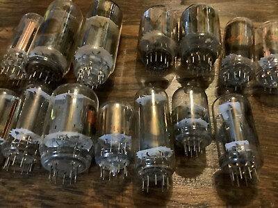 #ad 14 Assorted Vacuum Tubes Untested Previously Owned $12.00