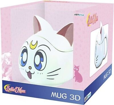 #ad WB Abysse Sailor Moon Artemis 3D Mug Ceramic Mug $34.75