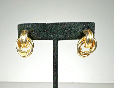 #ad Gold Fashion Earrings $3.95