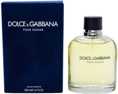 Dolce amp; Gabbana Pour Homme by Damp;G cologne men EDT 6.7 6.8 oz New in Box $58.98