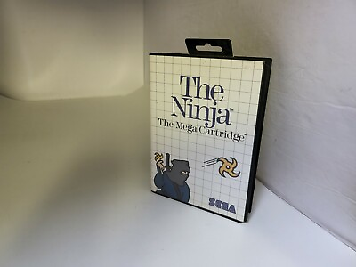 #ad The Ninja game for the Sega Master System CIB Complete #E14 $29.95