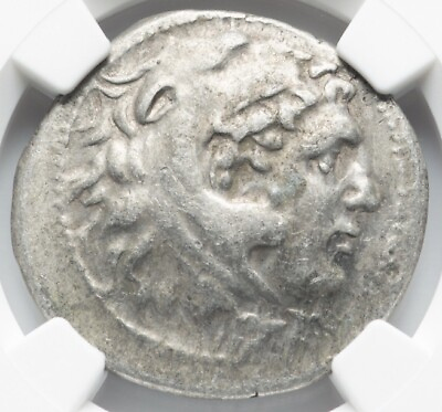 #ad Pamphylia Aspendus Alexander III the Great Tetradrachm 212 181 BC Coin NGC Ch VF $349.99