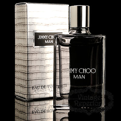 Mini Jimmy Choo Man Perfume Men Parfum Fragrance Cologne Eau De Toilette 0.15 oz $18.98