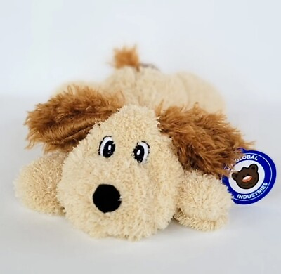 #ad Brown tan plush dog 7” new Aamp;A Global Stuffed animal Dog toy Rare Gift Dogs Soft $13.99