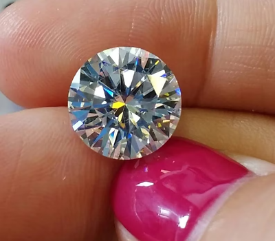 #ad Certified BDC Loose White Diamond 5 Ct VVS1 Clarity Round Cut Lab Grown D Color $320.99
