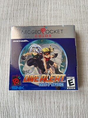 #ad Neo Geo Pocket Color Dive Alert: Matt’s Version USA SNK SEALED $230.00