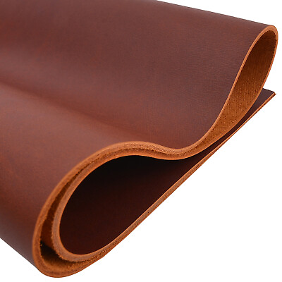 #ad 5 6 OZ Full Grain Leather Premium Genuine Cowhide Pieces Square Leathercrafts $7.13