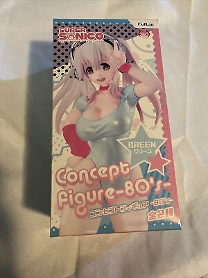 #ad Sonico Concept Figure 80#x27;s Green Ver. anime Super Sonico FuRyu from Japan $42.89