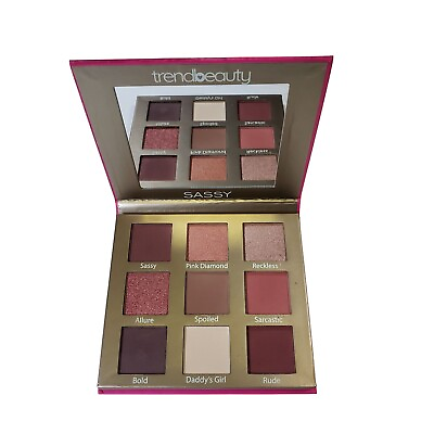 #ad Trendy Beauty Boss Babe Sassy Palette Bold and Beautiful Makeup for Any Occasi $11.00