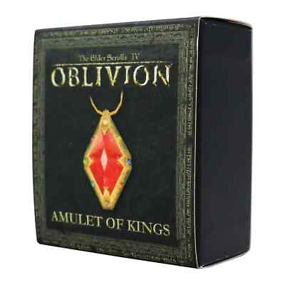 #ad The Elder Scrolls IV: Oblivion Limited Edition Replica Amulet of Kings Necklace $59.99