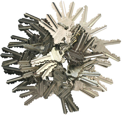 #ad 80 Pieces Precut Schlage 5 pins SC1 Keys locksmith 20 sets of 4 Same Key Alike $47.99