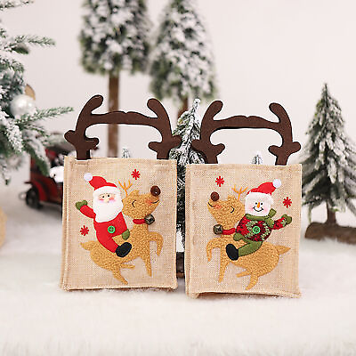 #ad Christmas Gift Bags Smooth Touch Decorative Excellent Workmanship Gift Packing $8.20