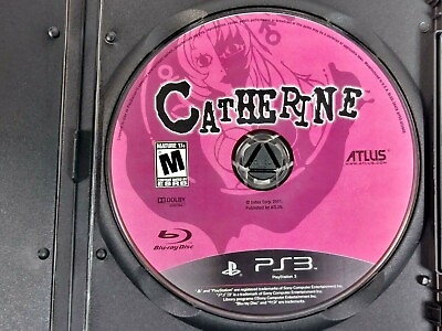 #ad Catherine PS3 Sony Playstation 3 ATLUS Platformer Puzzle Action Mature Disc Only $10.98