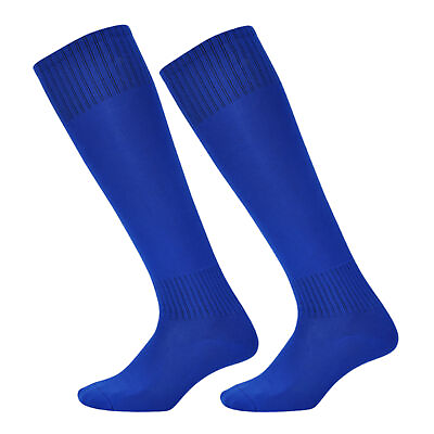 #ad Long Tube Socks Comfortable Compressive Support Classic Football Socks Solid $8.50