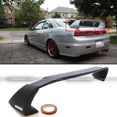 #ad For 98 02 Honda Accord 2dr Unpainted Mugen Style RR Trunk Wing Spoiler $79.99