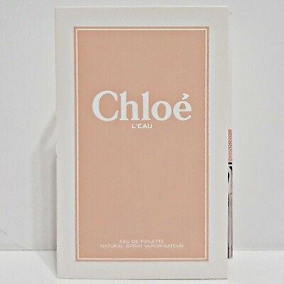 Chloe L#x27;eau Perfume $10.95