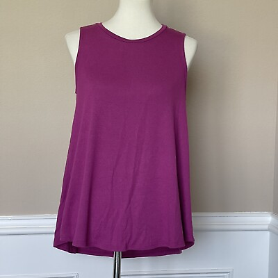 #ad gibson Womens XS Tank Top Pink Knit Soft Sleeveless Shirt Blouse Ladies $6.85