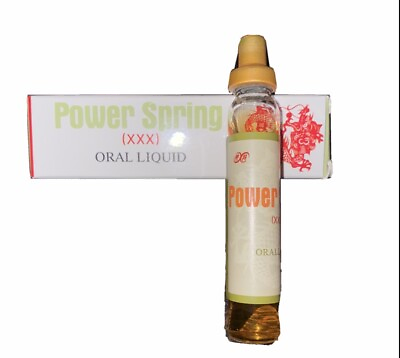 #ad POWER SPRING LIQUID 12ml X 1 ONLY ONE BOTTLE $14.99