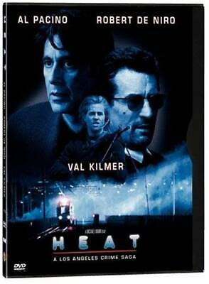 #ad Heat DVD By Al PacinoRobert De NiroVal KilmerJon VoightTom Sizemore GOOD $4.77