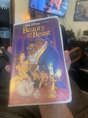 #ad Beauty and The Beast VHS 1992 Black Diamond Classic $10.88