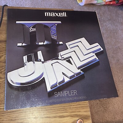 #ad Maxell Jazz Sampler LP Gatefold 1980 RCA Special Projects $8.50