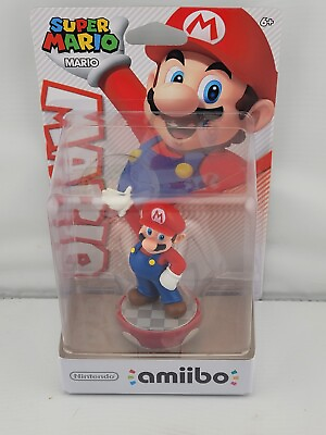 #ad Mario Super Mario Series Nintendo Amiibo Nintendo Figure New Factory Sealed $21.99