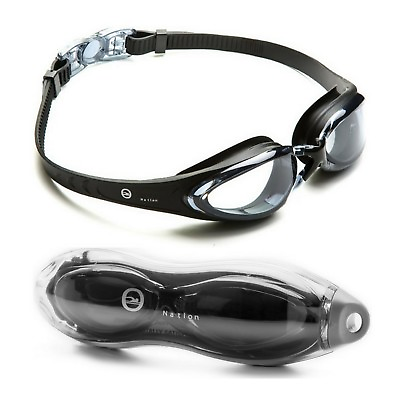 #ad O Nation Clear Comfortable Swimming Goggles with UV Anti Fog Swim Glasses $9.59