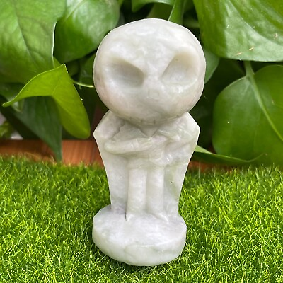 2”Natural jade hand carved Halloween crystal gift quartz reiki healing 1pc $19.89