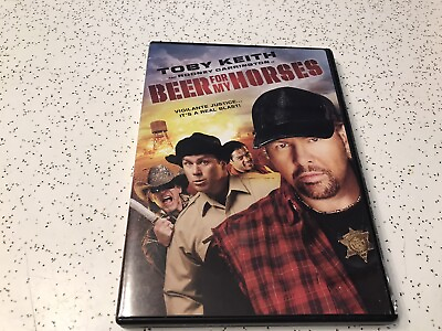 #ad Beer For My Horses DVD Toby Keith Vigilante Justice 1993 VG Condition $11.00