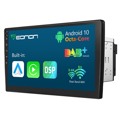 #ad 10.1 inch Android 10 Octa Core Double 2 Din Car Stereo Radio GPS Navigation WiFi $191.40