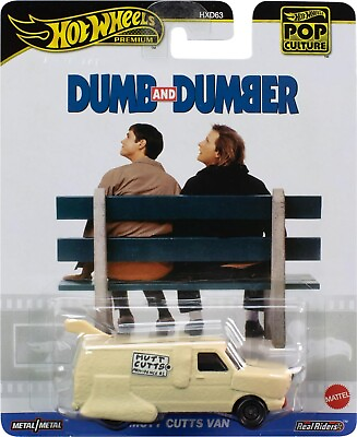 #ad Hot Wheels Premium Pop Culture Mutt Cutts Van Dumb and Dumber 1 64 Diecast Car $17.89