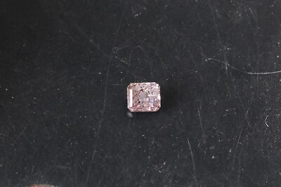 #ad 0.29Cts Natural Pink Diamond Cushion Shape Loose Pink Diamond 3.39mm DB73 $232.00