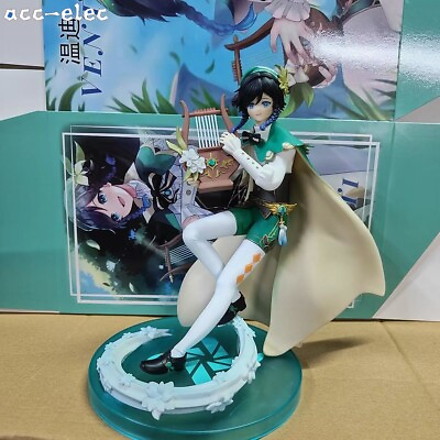 #ad Genshin Impact Venti Barbatos Pvc Figure Statue Toys Model Collection Toys 9.5quot; $77.74