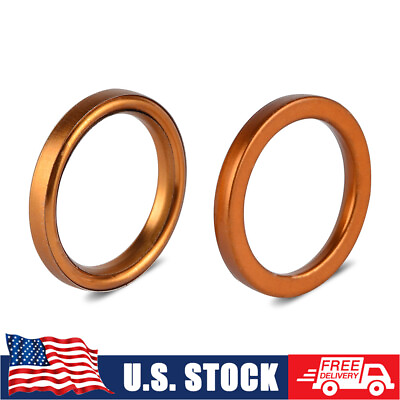 #ad 2x Muffler Pipe Gasket Ring For Honda XL100 XL125 CB550K 1974 78 XR650L 93 2015 $5.99