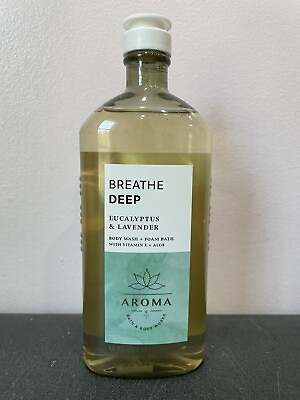 #ad #ad Breathe Deep BODY WASH FOAM BATH Works 10oz Eucalyptus Lavender $7.99