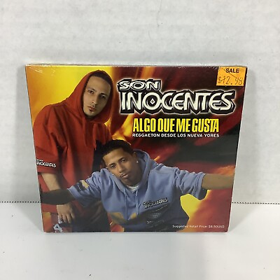 #ad Son Inocentes Algo Que Me CD Maxi Promo 2004 brand new sealed $9.90