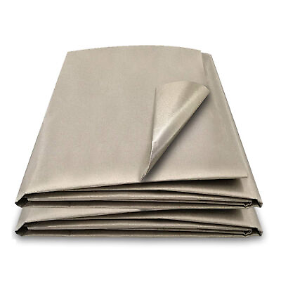 #ad 43x39in Faraday Shielding Fabric EMF Protection Clothing Faraday Bags EMP Shield $22.44