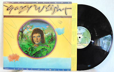 #ad Gary Wright The Light Of Smiles 1977 Warner Bros. Records Rock LP EX EX F Ship $9.89