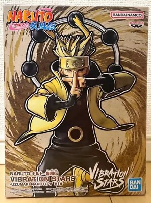 #ad NARUTO Shippuden Uzumaki Naruto V Vibration Stars Figure BANPRESTO from Japan $34.00