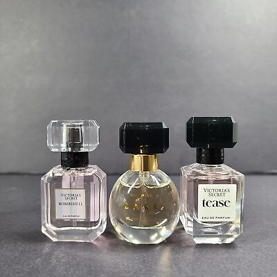 #ad #ad 3 Pc Set Victoria#x27;s Secret Deluxe Mini Fragrance Trio 0.25 floz 7.5 ml each NWOB $28.99