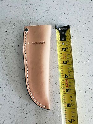 #ad SARGE leather sheath 6quot; LONG $17.99