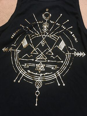 #ad SPIRITUAL GANGSTER respond to every call racerback tank top size s $38.59
