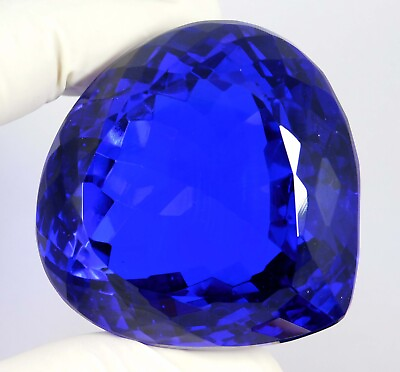 #ad 483.05 Ct Natural Blue Tanzania Of Tanzanite Pear Cut Loose Gemstone CERTIFIED $117.80