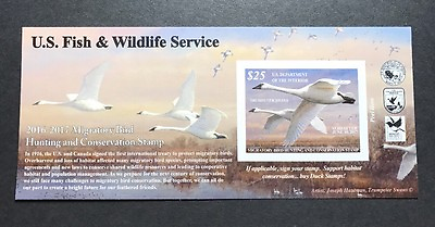 #ad #RW83A 2016 2017 US Federal Duck Stamp Post Office FRESH $89.00