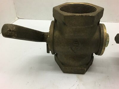 #ad Size 2quot; Brass Ball Valve $49.00